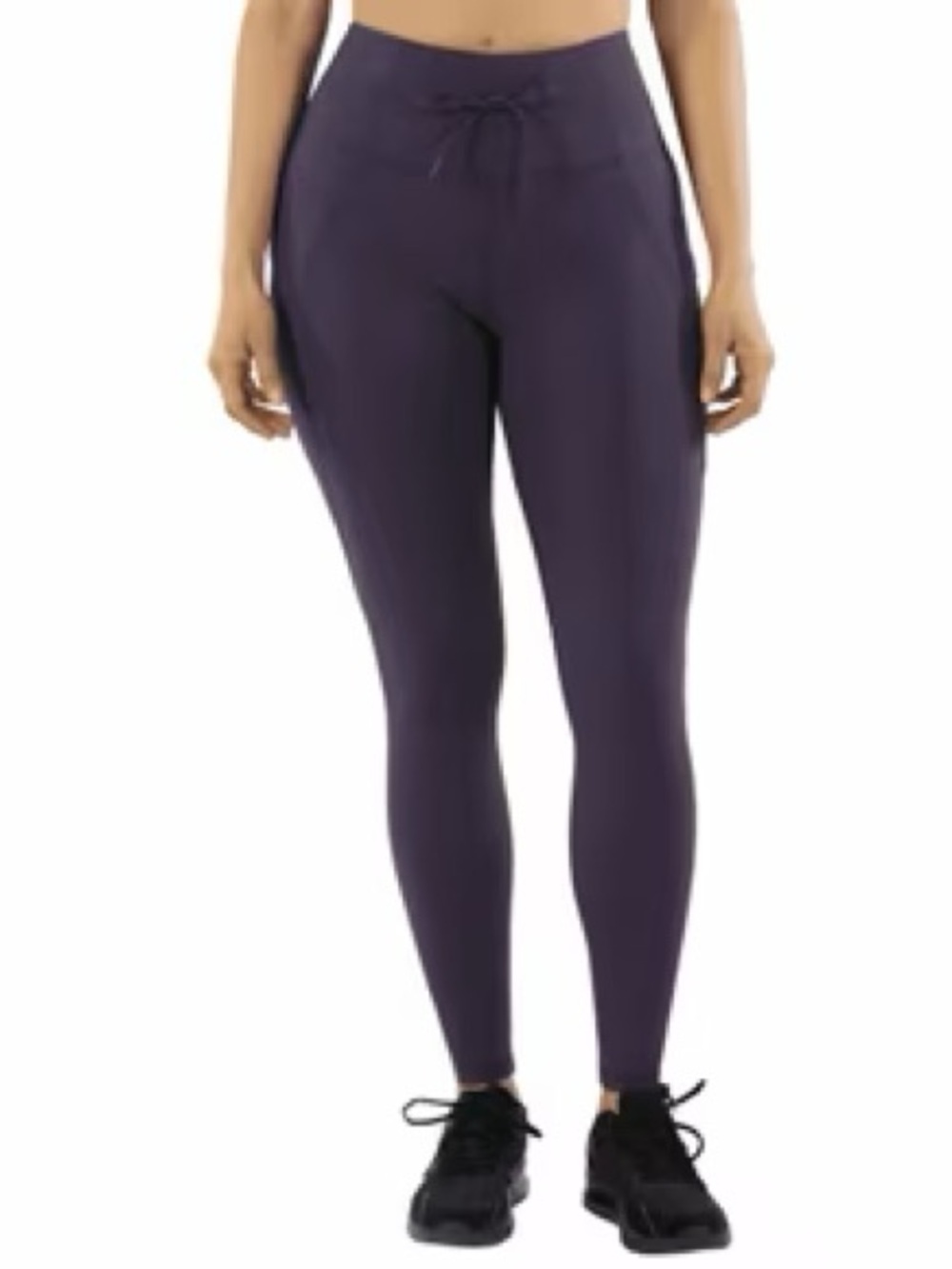 Spyder Active Sport Women's Purple High Waisted Stretch Cargo Leggings